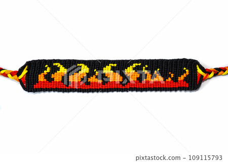 DIY woven friendship bracelets with different braiding. Summer accessory DIY woven friendship bracelets with different braiding. Summer accessory 109115793