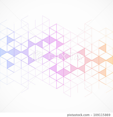 Abstract geometric background with triangle shape pattern 109115869