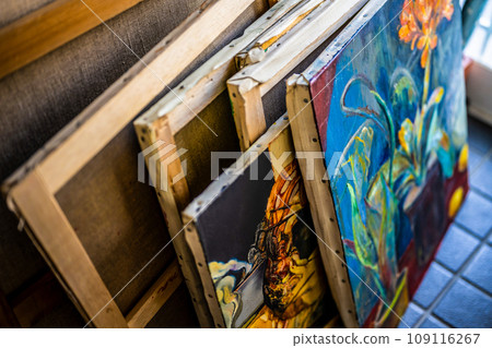 油畫藝術作品 109116267