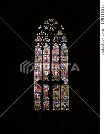 Toruń Church of the Holy Spirit Stained Class 109116353