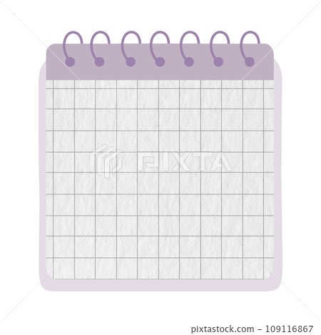 Cute blank square paper note digital planner sticky note banner to do list or memo message notepads paper sheet notepaper pastel purple for goodnote 109116867