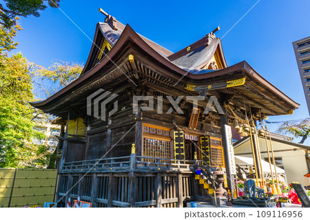 Kozuoka Tenmangu Shrine Worship Hall in Miyagino Ward, Sendai City, Miyagi Prefecture 109116956