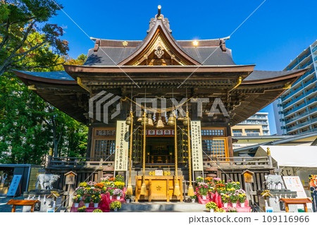 Kozuoka Tenmangu Shrine Worship Hall in Miyagino Ward, Sendai City, Miyagi Prefecture 109116966