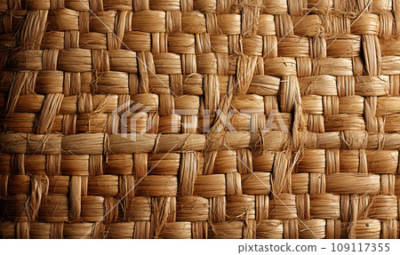 Textural background, old fabric of coarse-grained weave of threads. 109117355