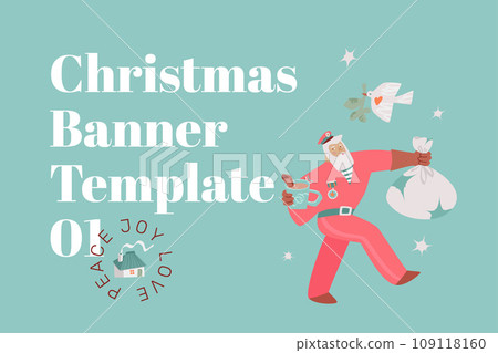 Christmas Banner Template 01 109118160