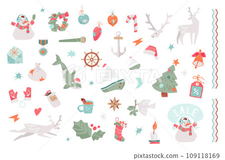 Christmas Elements Set 109118169