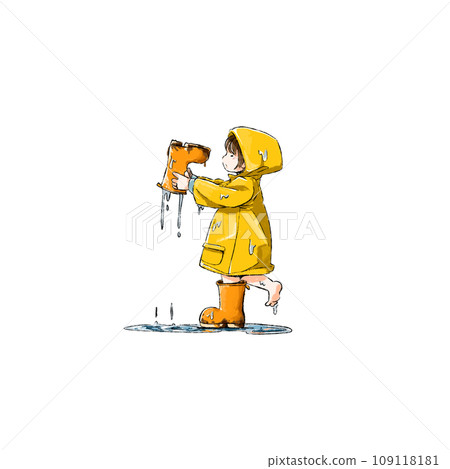 穿雨衣的女孩 穿雨衣的女孩 109118181