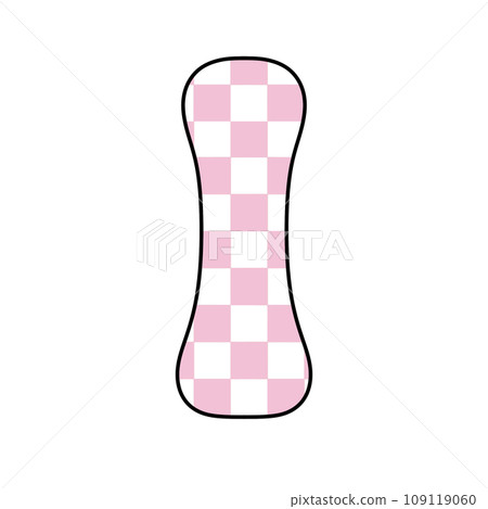 Pink Groovy checkered chess letter alphabet groovy retro font valentine vintage y2k 109119060