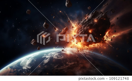 Red-hot asteroids are flying to Earth Red-hot asteroids are flying to Earth 109121748