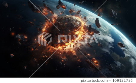 Red-hot asteroids are flying to Earth Red-hot asteroids are flying to Earth 109121755