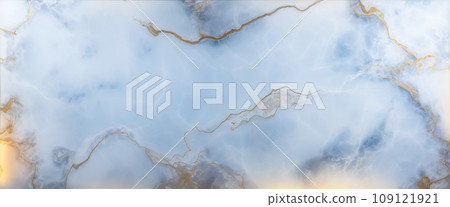 Blue transparent onyx gemstone Blue transparent onyx gemstone 109121921