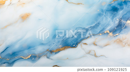 Blue transparent onyx gemstone 109121925