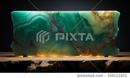 Green transparent onyx Green transparent onyx 109121931