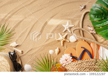 Woman's beach accessories Woman's beach accessories 109122287