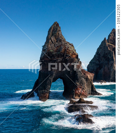Landscape with Ponta de Sao Lourenco, Madeira Island, Portugal 109122305
