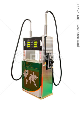 Gas station isolated Gas station isolated 109123777