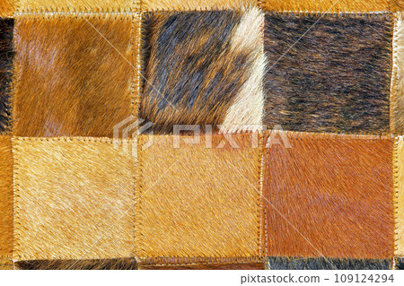 Cow hide detail 109124294