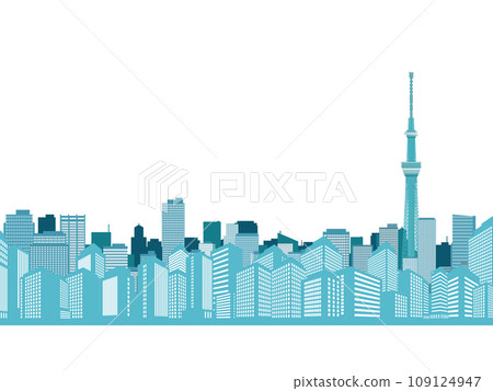 背景中可以看到天空樹的城市景觀 109124947