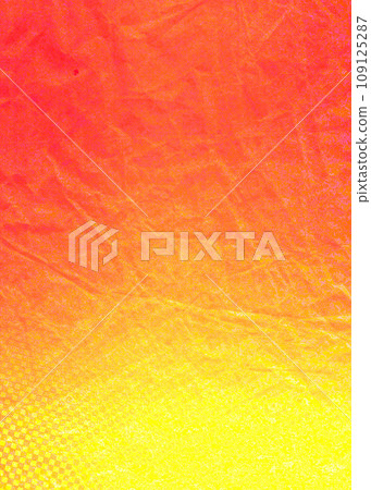 Red, yellow wrinkled background with copy space for text or your images 109125287
