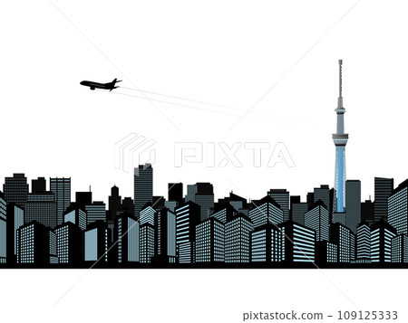 背景中可以看到天空樹的城市景觀 109125333