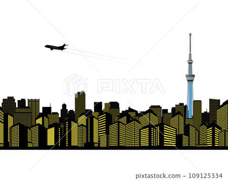 背景中可以看到天空樹的城市景觀 109125334