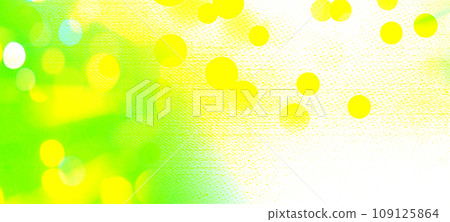 Yellow, green widescreen bokeh background for seasonal, holidays, event and celebrations with copy space for text or your images 109125864