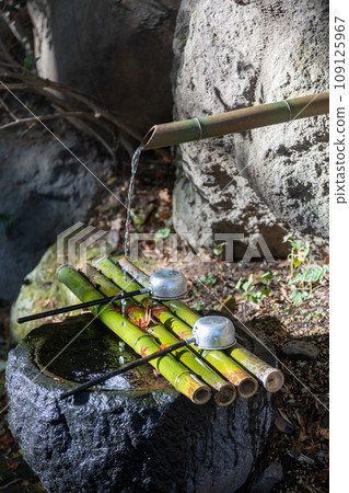 Approach to Mizusawa Kannon - Hand washing - Shibukawa City, Gunma Prefecture 109125967
