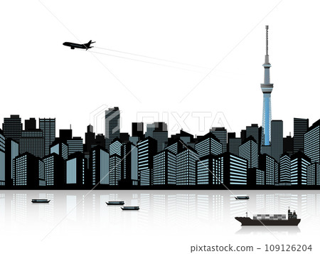 背景中可以看到天空樹的城市景觀 109126204