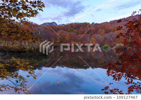 Amakashiyama reflected in the reflection Amakashiyama reflected in the reflection 109127467