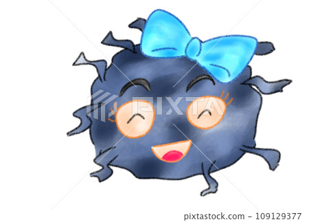 Germs dressed up with ribbons Germs dressed up with ribbons 109129377
