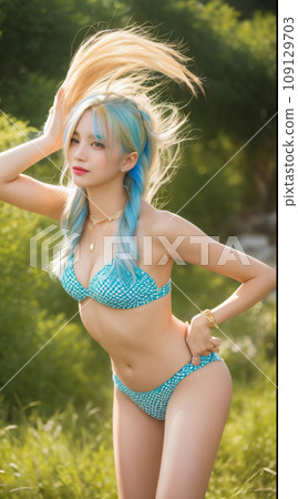 美麗的泳裝女人 美麗的泳裝女人 109129703