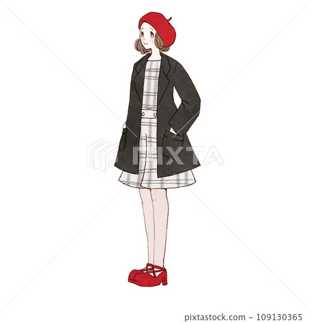 Winter fashion 109130365