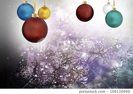 Background of Christmas celebration decorative. . 109130998