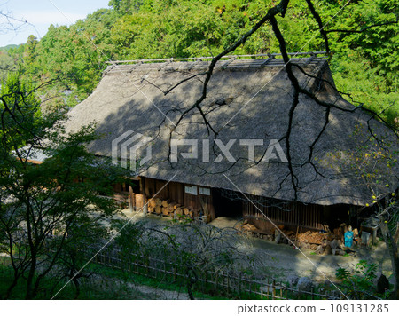 露天博物館:日本大正村前三宅家族全景 露天博物館:日本大正村前三宅家族全景 109131285