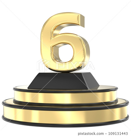 Font With Number 3D Render Font With Number 3D Render 109131443