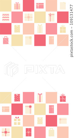 Background pattern _ gift box _ Valentine's Day 109131477