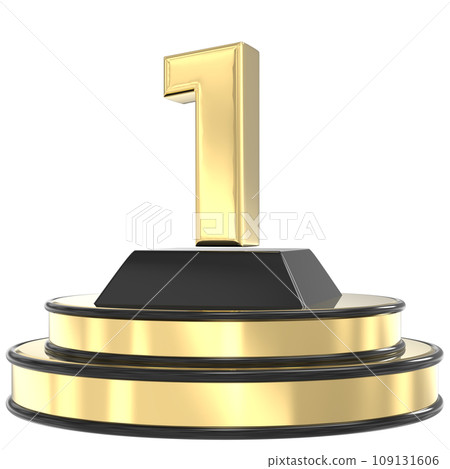 Font With Number 3D Render Font With Number 3D Render 109131606