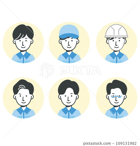 男工人上半身套裝 109131982