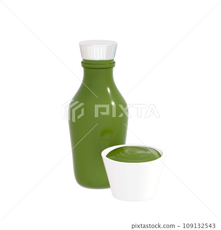 fast food menu 3d clipart, green sauce fast food menu 3d clipart, green sauce 109132543