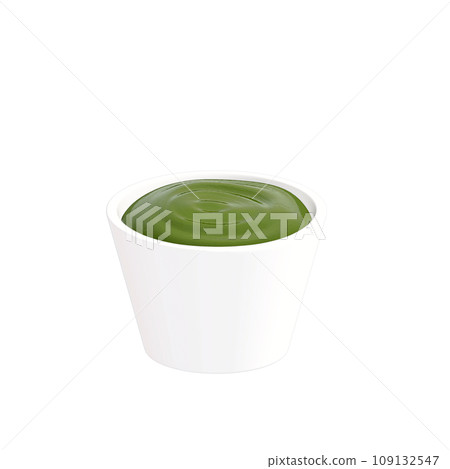 fast food menu 3d clipart, green sauce fast food menu 3d clipart, green sauce 109132547
