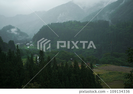 Village in the mountains Village in the mountains 109134336