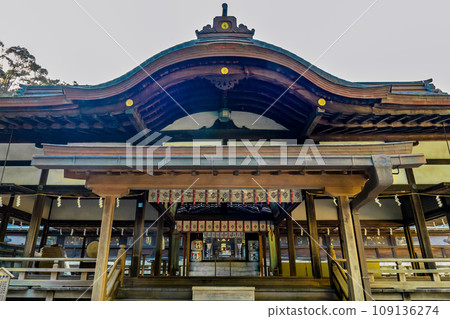 奈良縣生駒市一分町的王馬大社(王馬座生子彥神社)參拜殿 奈良縣生駒市一分町的王馬大社(王馬座生子彥神社)參拜殿 109136274