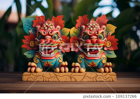 Colorful shisa 109137266