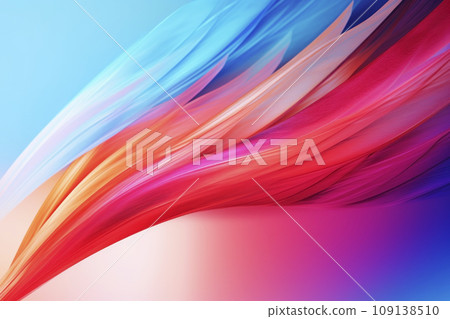 Abstraction in rainbow colors. Generative AI Abstraction in rainbow colors. Generative AI 109138510