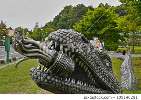 Mosasaurus Statue (Mukawa Town, Hokkaido) Open Air Museum 109140281