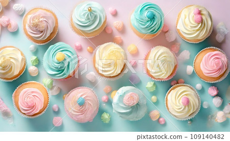 多彩的蛋糕 109140482