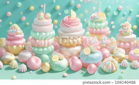 多彩的糖果 109140486