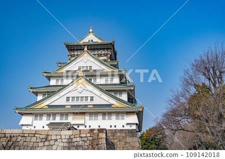 大阪城堡城堡塔 大阪城堡城堡塔 109142018