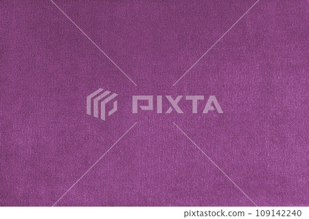 Plain pink velours fleecy upholstery fabric texture background. 109142240