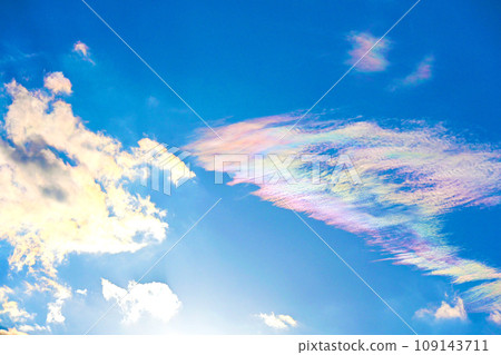 藍天、彩雲帶來好運 109143711